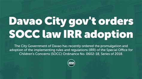 davao local government casino distance rules and regulation - davao city ordinance.